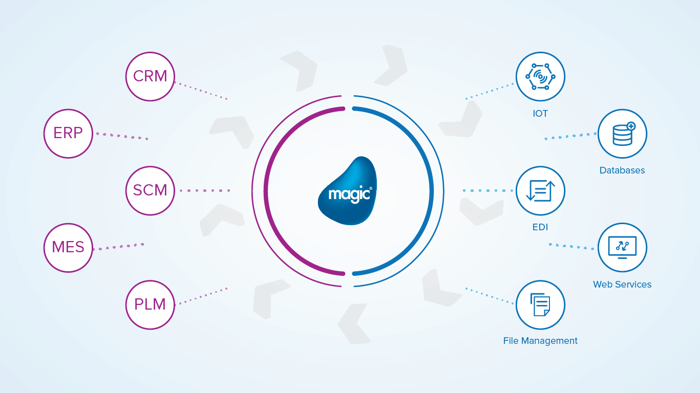 Magician go автономная мобильная платформа. Enterprise application integration. Centralized data Hub customer profile.